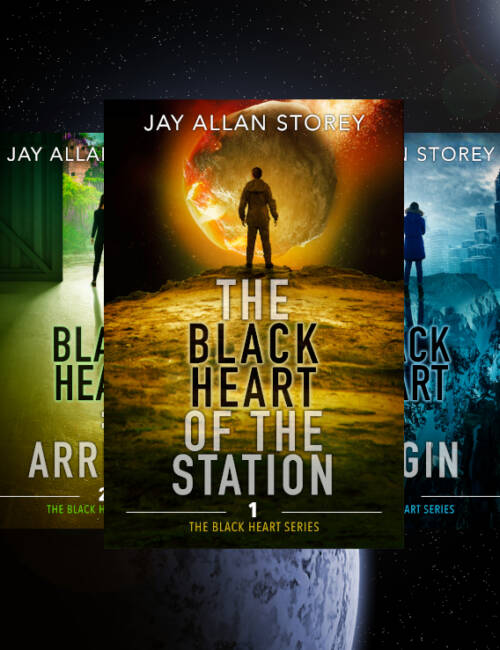 3 layered covers on space planet and star